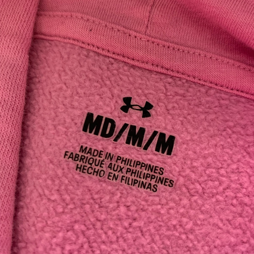 Under Armour Vibrant Pink Hoodie - Picture 3 of 6